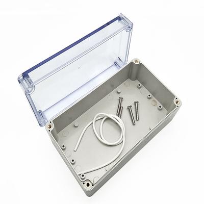 1 шт. Водонепроницаемый пластиковый прозрачный чехол DIY электронный ящик 200 мм x 120 мм x 56 мм корпус для проектного прибора