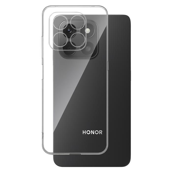 Coque pour Honor 400 SMART - Silicone Gel TPU Transparent Protection Souple Ultra Mince Phonillico®