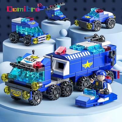 6in1 3D City Street Развивающие игрушки Строительные блоки Игрушки 6 IN 1 Серия City Blocks Игрушки для мальчиков Подарки для детей