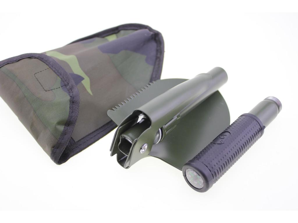 Multifunctional Folding Entrenching Shovel: Outdoor, Camping, Survival, Self-Defense Gear