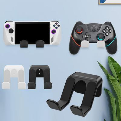 Настенный кронштейн для игрового контроллера, основание кронштейна, не требующее перфорации, стойка для хранения контроллеров для Nintendo Switch Pro, Sony Xbox