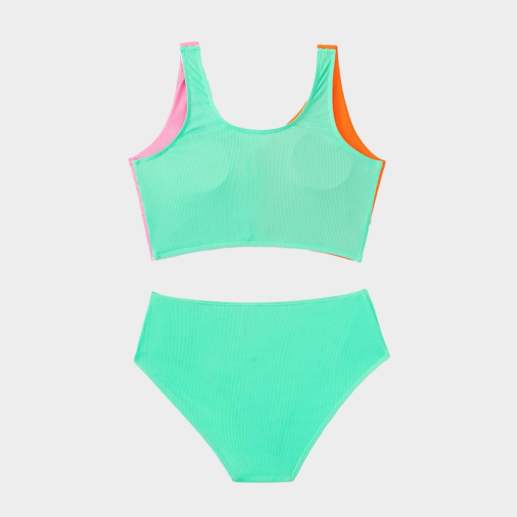 Летний слитный купальник для девочек - Купальники