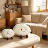 Comfortable Hugging Toy Cute Dumpling Plush Pillow, Funny Bun Stuffed Animal Toy, Soft PP Cotton Food Cushion Filled Decorative for Kids Room Sofa And