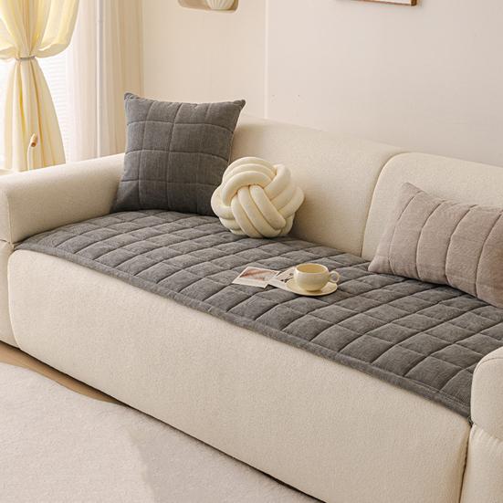 Чехол на диван для собаки Нескользящий Моющийся Защитный чехол для секционного дивана Стеганый Чехол на диван для нескольких подушек