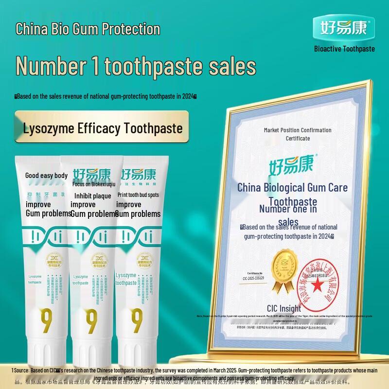 HAOYIKANG Lysozyme Toothpaste Care Set