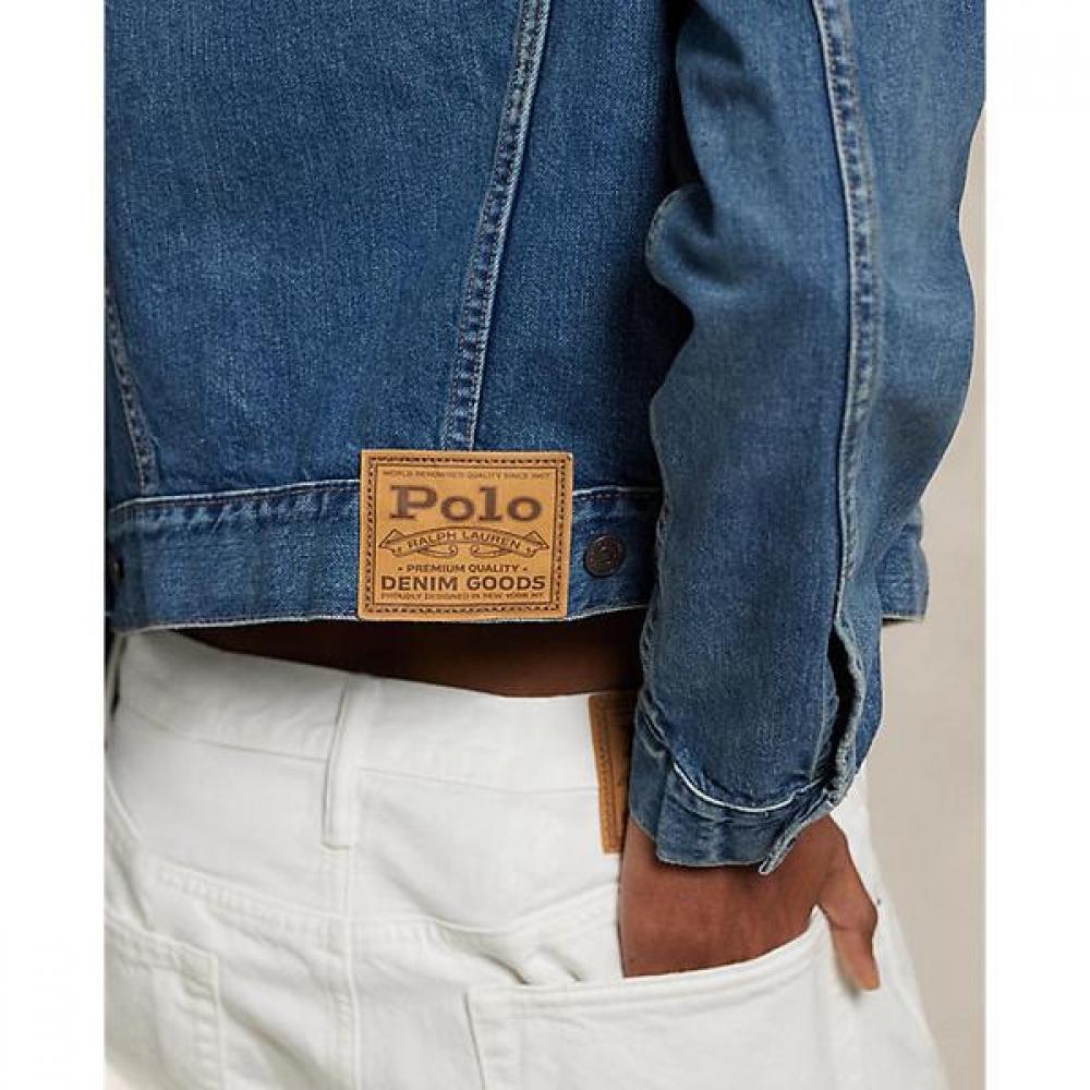 Polo Ralph Lauren Women S Denim Trucker Jacket  Wmpootwndk20025400 