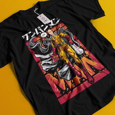 Футболка One Punch Man Футболка Сайтама Футболка Гароу Футболка Фубуки Футболка Генос Аниме Манга OK Футболка