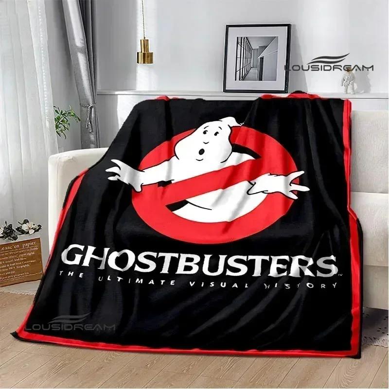 G-Ghostbusters Мультяшное одеяло Теплое фланелевое одеяло Мягкое и удобное Домашнее дорожное одеяло Постельное белье Подарок на день рождения