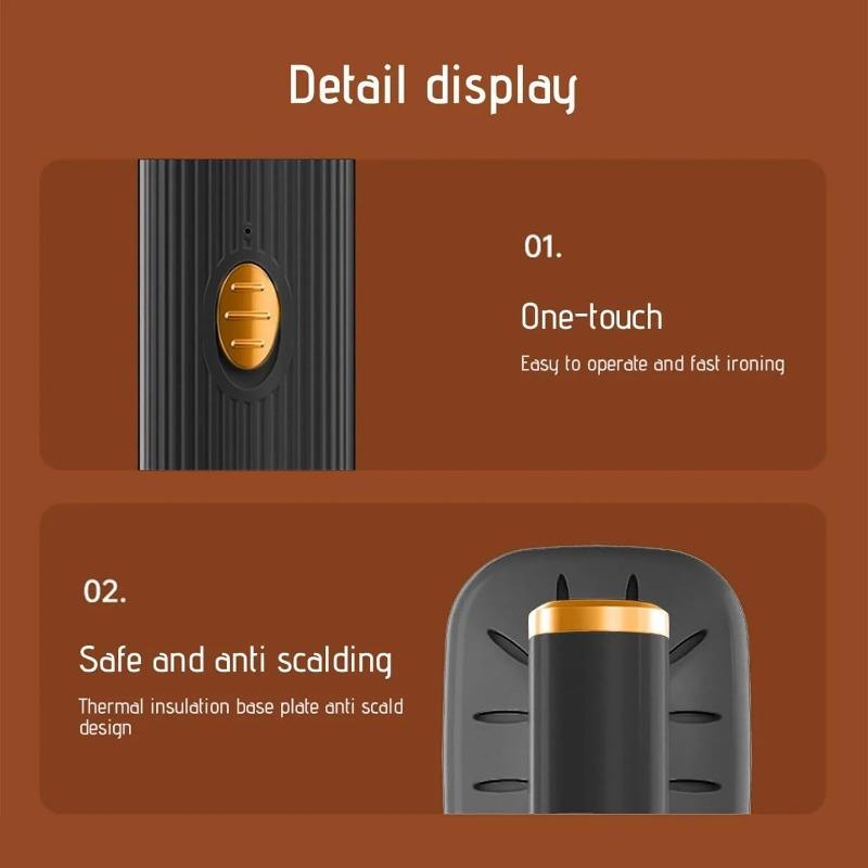 Новая ручка Электрический паровой утюг Бытовой Улучшенный Маленький утюг для путешествий Гладильная машина Мини Паровой Портативный утюг для одежды