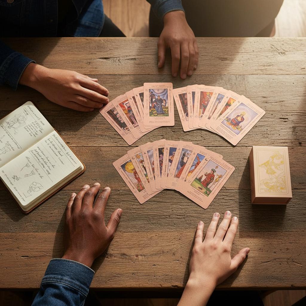 78 Classic Waterproof Tarot Cards with Guide Book with Meanings on Them for Beginners & Experienced Practitioners