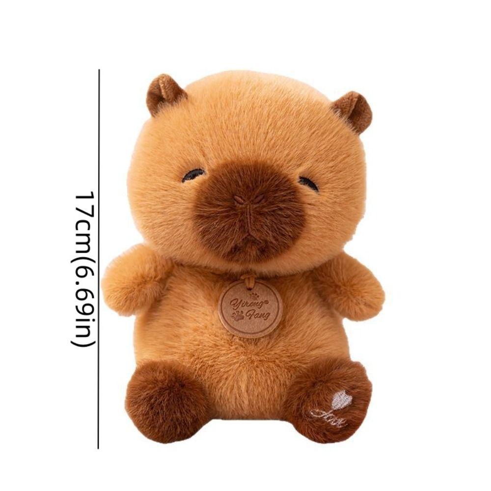 Мягкие игрушки слон плюшевая кукла ленивец кошка капибара мягкая игрушка для детей