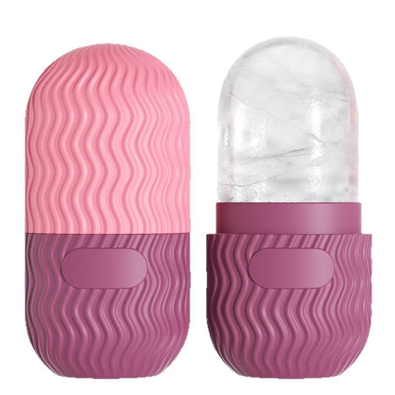 Силиконовый ролик для лица в стиле волны, ледяной, для ухода за кожей, красоты, лифтинга, контуринга, массажер, инструмент для красоты кожи, для ухода за макияжем