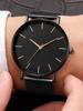 Leisure Simple Women Watch Vintage Mesh Belt Ultra-thin FashionLuxury Man Wrist Watches for Sports Running Business Work