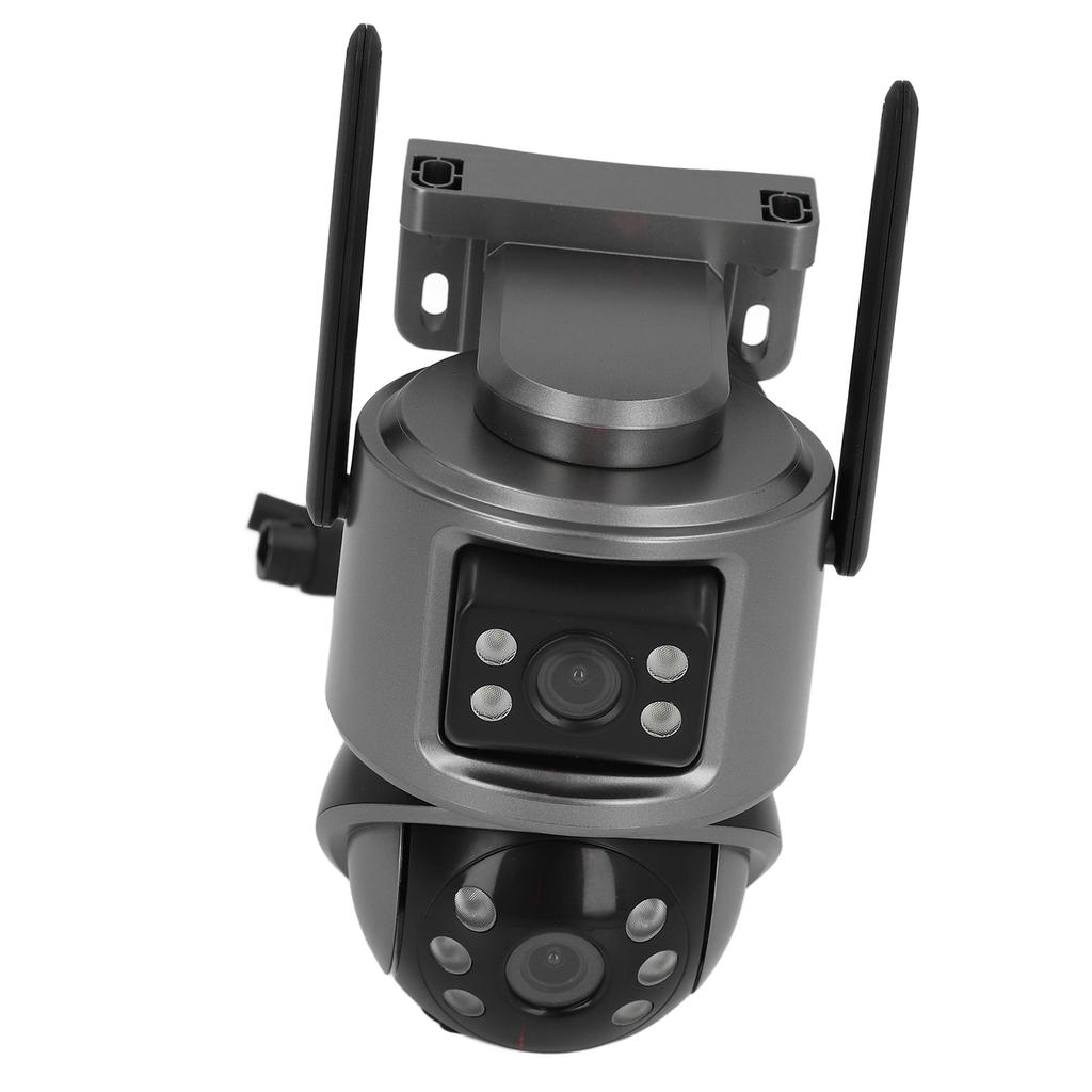 Уличная камера видеонаблюдения 3 МП x 2 ИК ночное видение Двусторонняя связь Камера видеонаблюдения для домашней безопасности США