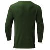 Men's Solid-color Long-sleeved Round-neck Pullover, Knitted Sweater, Men's Striped Sweater