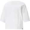 Puma Футболка Love Oversized с принтом логотипа Женские топы Белая 536688-02