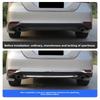Для Toyota Camry 70 XV70 2018 2019 2020 2025 2025 2025 Гибридный Автомобиль Рамка Заднего Бампера Комплект Ярких Полос Декоративные Полоски Аксессуары