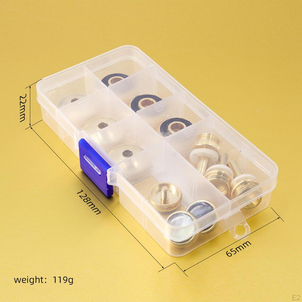 Аксессуар для трубы, портативный, простой в установке, аксессуары для музыкальных инструментов, кнопки для ремонта