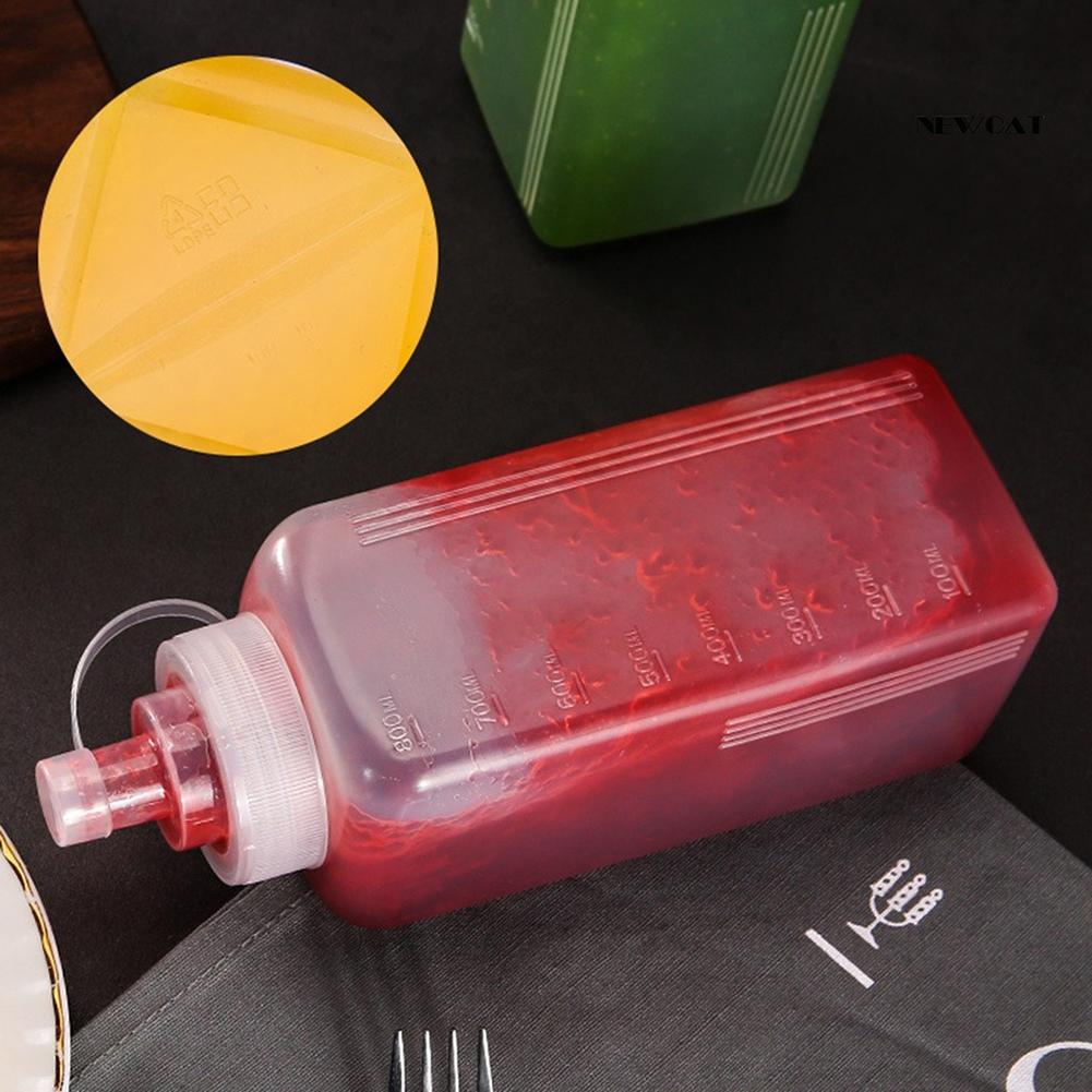 Squeeze Sauce Bottle Food Dispenser Kitchen Tools Plastic