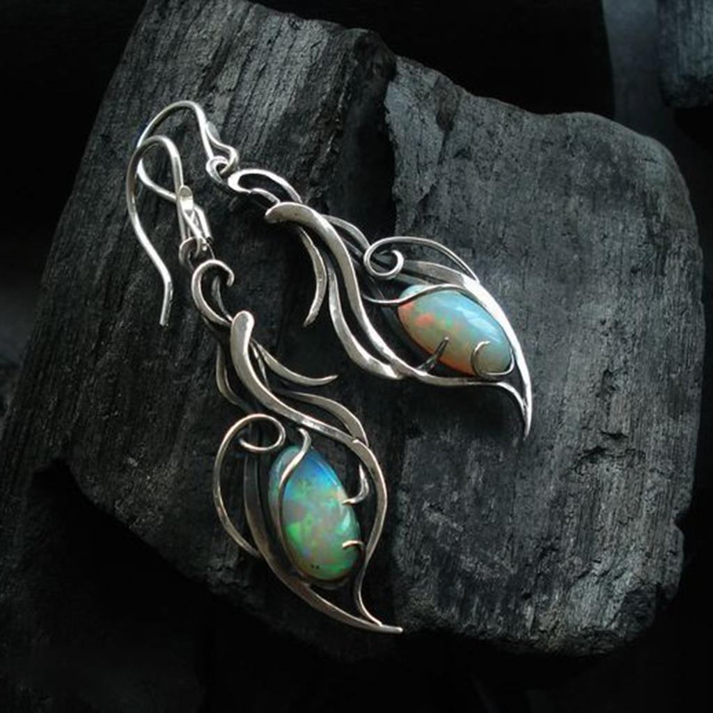 Элегантные Винтажные Серьги Длинные Носимые Серьги Серьги-Подвески Текстура Сплава для Любителей Моды Вечеринки Повседневная Носка