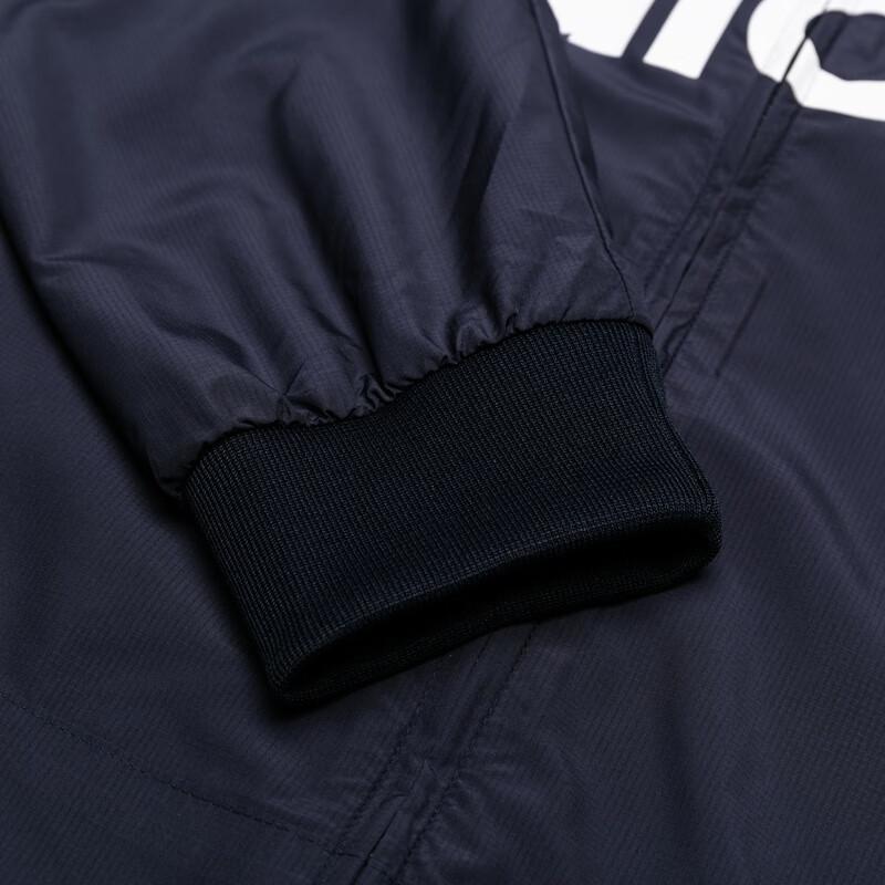 Adidas Куртка с логотипом, мужская верхняя одежда, синяя DW8065