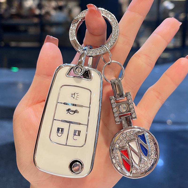 Женский чехол для ключа автомобиля для Buick: Excelle, Regal, Verano, LaCrosse, Envision S