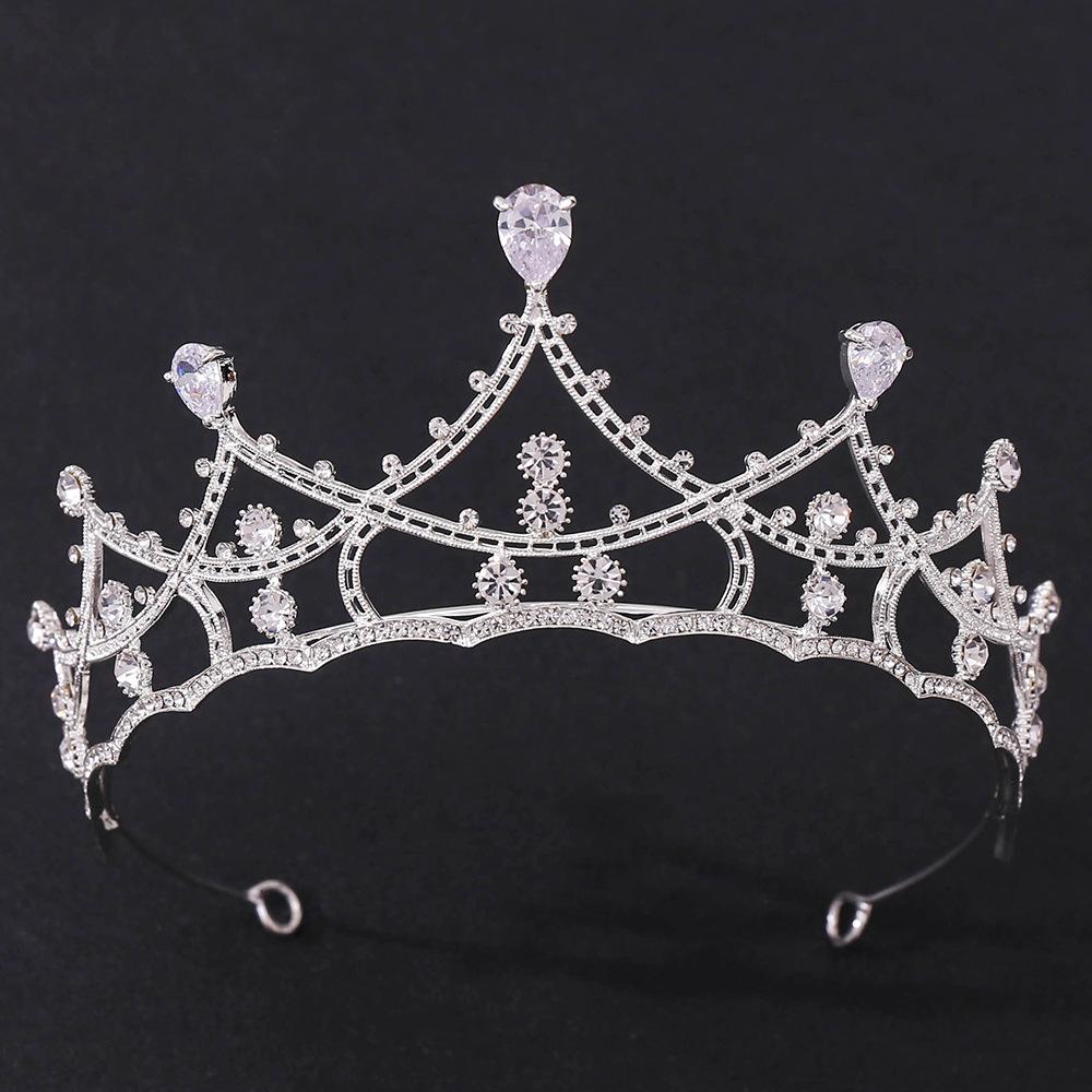 Свадебные украшения циркон корона ободок свадебные аксессуары для волос свадебные аксессуары для платья