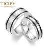 Retro Titanium Steel Drip Glaze Ring Business Classic Men's Ring
