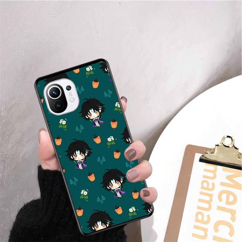 Чехол для телефона Genshin Impact для Xiaomi Mi 10T 11T 11 Pro 10 10T 11 lite 11Ultra Note10 lite Poco X3 Pro Poco F3
