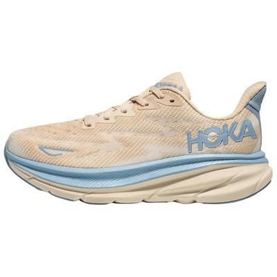 HOKA Clifton 9 Oak Alabaster Женские Кроссовки Кремовые 1127896-OKLB