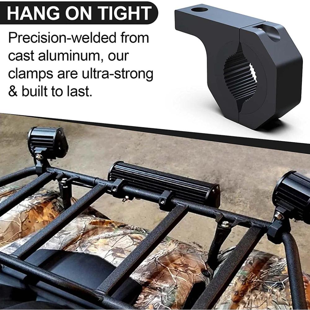 30 мм модифицированные кронштейны для фар мотоцикла, трубчатые зажимы, монтажный комплект для прожектора для мотоцикла