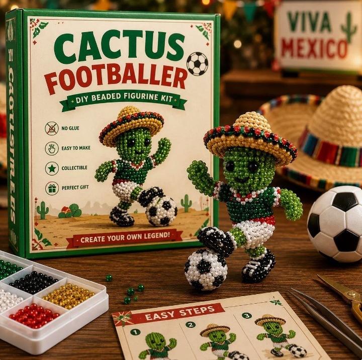 Petite 3D Beaded Animal Craft Kit, Handmade DIY Bead Set for Animal Handicraft Making