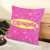 Classic Movie Clueless Cushion Cover Silky Short Plush Home Sofa Cushion Cover - Invisible Zipper Home Decoration