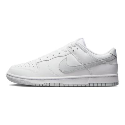 Кроссовки Dunk Leather Покрытие Устойчивое к скольжению Ударопрочное Износостойкое Низкие Кеды для скейтбординга Мужские Белый Серый DV0831-101(Команда59-)