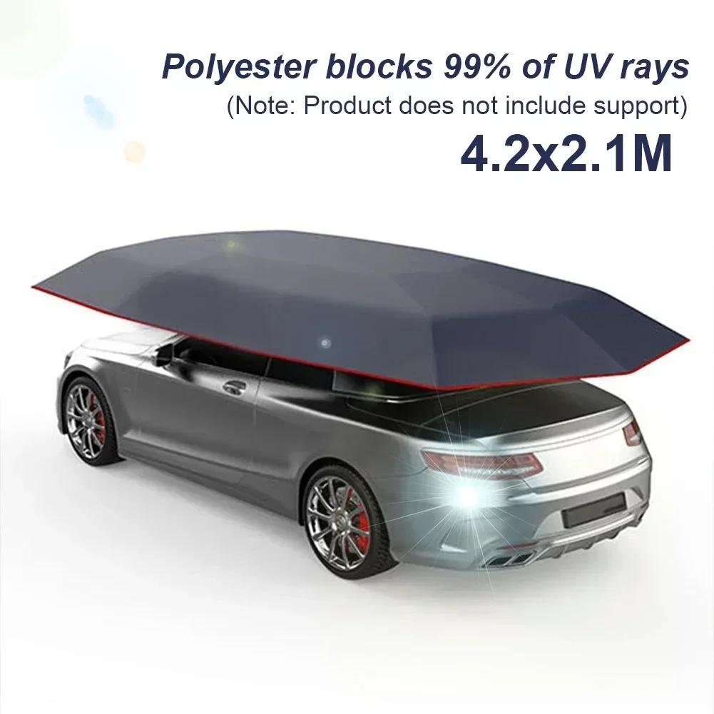 Car Sunshade Umbrella Sunscreen Tent Home Courtyard Parking Lot Fully Automatic Car Sunshade Umbrella Mobile Car Tent Parts