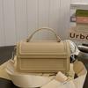 Casual Solid Color Shoulder Bag Spring and Winter New Casual Handbag Fashionable Simple Messenger Small Square Bag