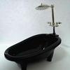 Sharplace 1/12 Scale Miniature Dollhouse Bathtub for Creative Play and Decoration Bathroom Props