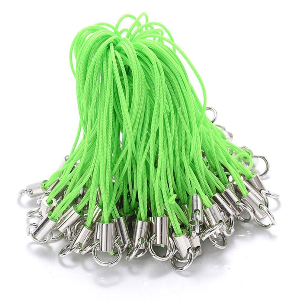 Straps Phone Landyard Jump Ring Lanyard Rope Keychains Cord DIY Keyring Pendant Lanyard Strap Cord
