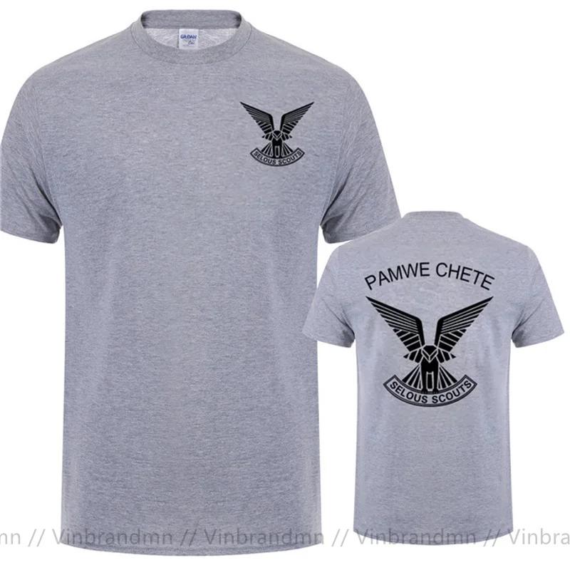 Rhodesian Zimbabwe Selous Scouts Pamwe Chete Logo Tshirt Unisex Unisex Tee Shirt Creative Novelty Summer Army Green T Shirt For Unisex
