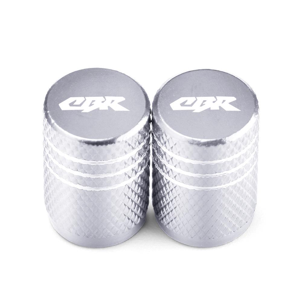 VZH5 CBR Motorcycle Tire Valve Air Port Stem Cover Cap Plug CNC Aluminum Accessories For Honda CBR125 250 250R CBR600 F2 F3 F4 F4i