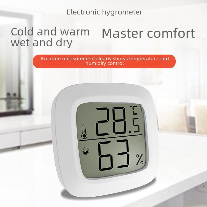 Компактный высокоточный термогигрометр с магнитным и клейким креплением