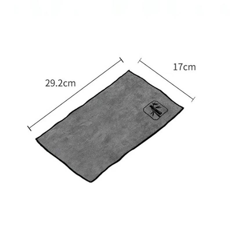Water Absorption Tea Towel Tea Cloth Thickened Coffee Table Cloth Zen Teaware Towel Cotton Linen Rag Pad Tea Table Accessories