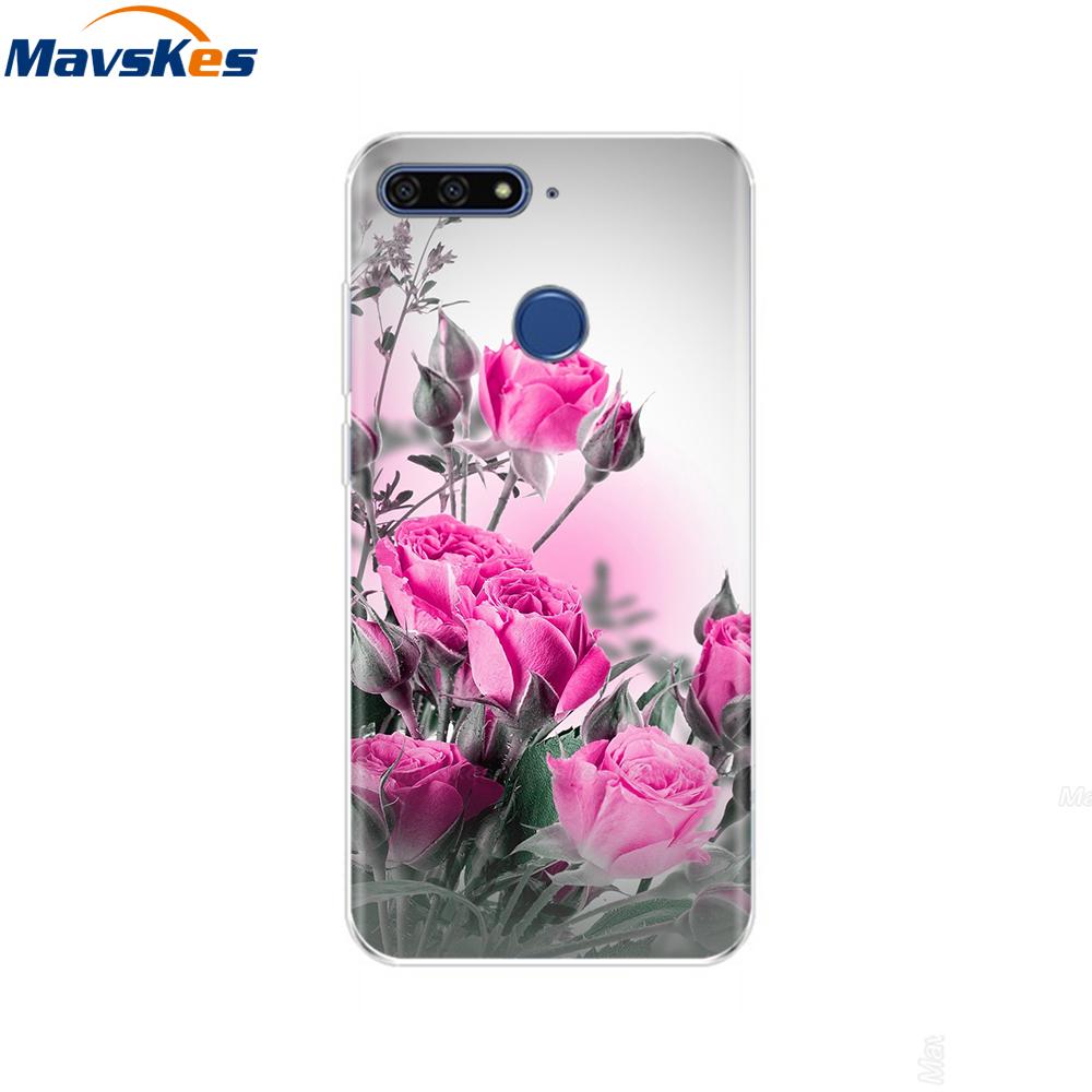Чехол Для Huawei Honor 7C Чехол На Huawei Honor7C 5,7 дюйма Мягкий Силиконовый Чехол Для Телефона Для Huawei Honor 7C Aum-L41 TPU Чехлы Coque