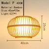 Подвесной светильник из ротанга, бамбуковое дерево, творческая личность, ручная вязка, простая гостиная, бамбуковый светильник, подвесной светильник