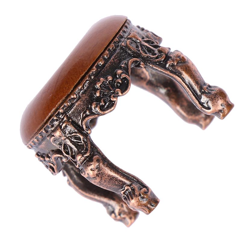 1:12 Кукольный домик Миниатюрная мебель Деревянный круглый кухонный приставной стол и табурет