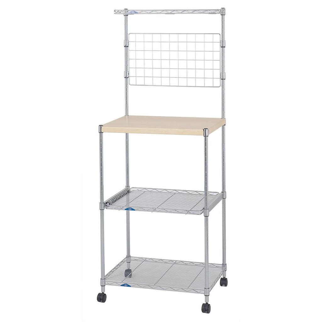 Doshisha Luminous Feel Kitchen Микроволновая печь Плита для рисоварки Ширина хранения 4 Rust Easy для деревянной полки с грузоподъемностью 80 кг Диаметр полки, ширина