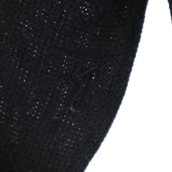 Yohji Yamamoto Хлопковый вязаный кардиган с длинным рукавом 2 черный Без пуговиц Женский Б/У