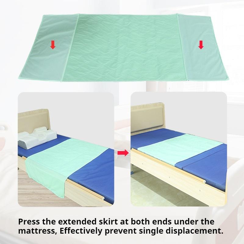 Adult Waterproof Breathable Washable Diaper Pad, Incontinence Bed Pad for Elderly, Bedwetting, and Caregiving