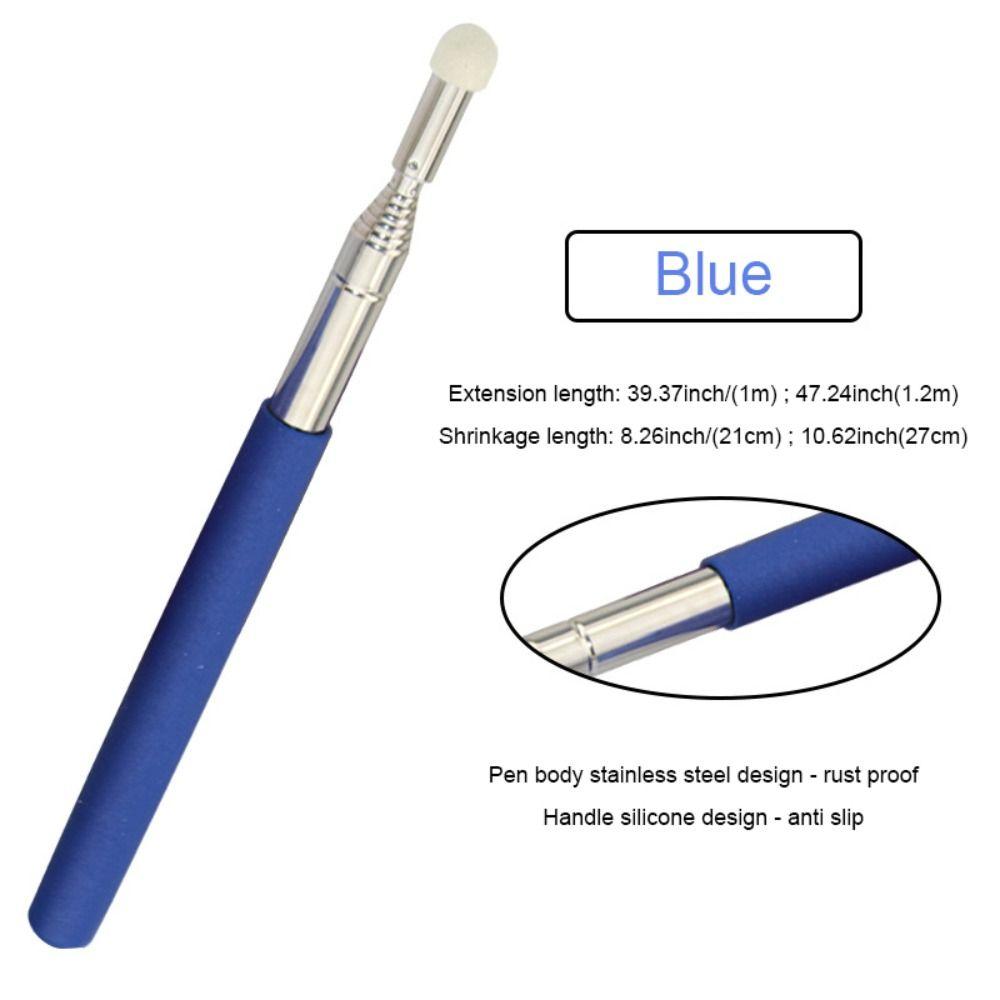 Презентационная телескопическая указка, выдвижная указка для обучения, ручной презентер, указка для доски