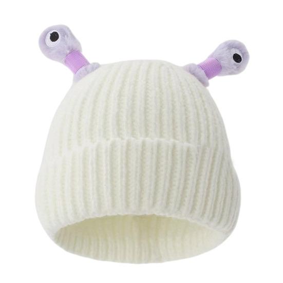 Шерстяная шапка с декором в виде антенны ночного светильника, теплая вязаная шапочка для детей, реквизит для фотосъемки, головной убор для катания на лыжах, походов, термошапка для взрослых и подростков